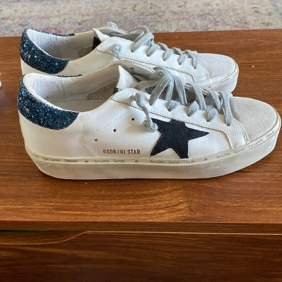 靴 Golden  Deluxe Brand Hi Star 38 Golden Goose Unisex Hi Star Low Top Sneakers | Bloomingdale's